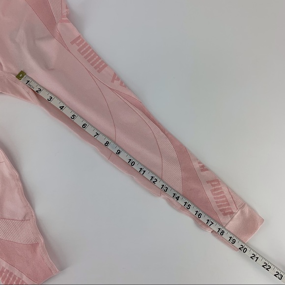 Puma NWT Pink Evostripe Evoknit 7/8 Tights, XS - Picture 12 of 16